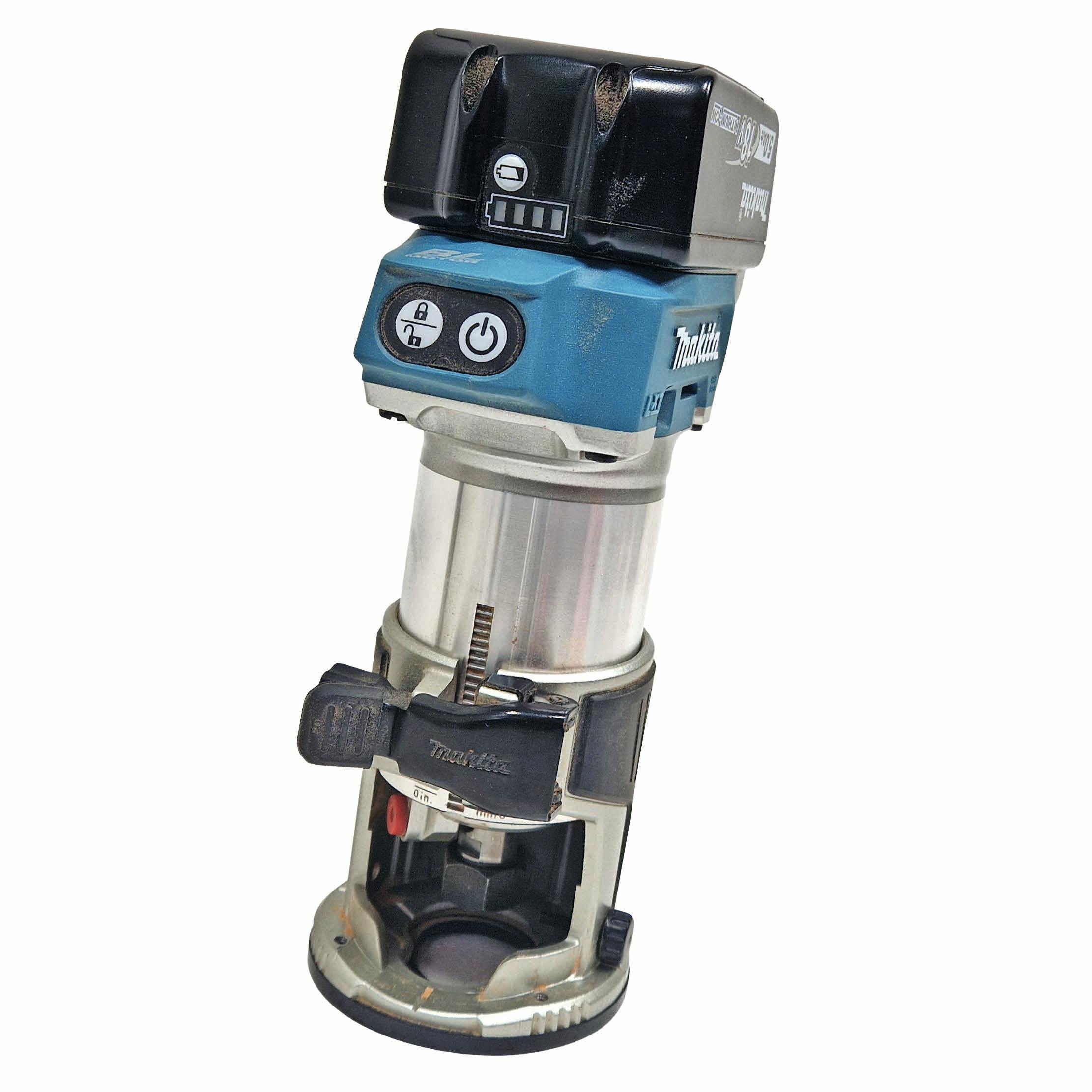 Kantfreser test: Makita DRT50ZJ