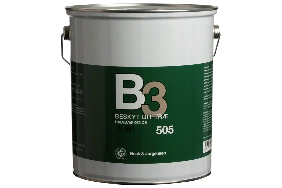 træbeskyttelse halvdækkende