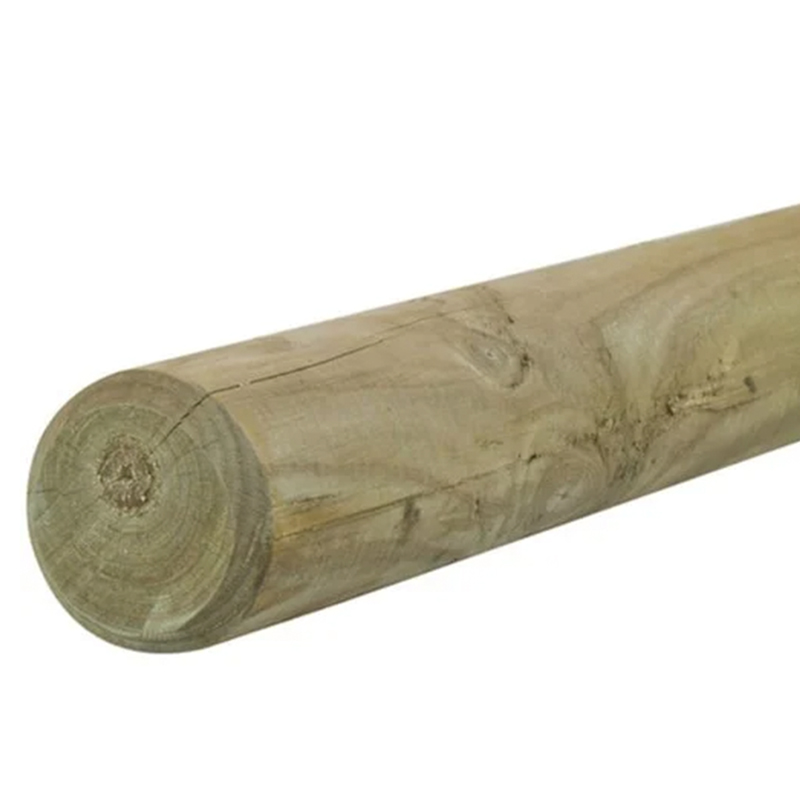 Pyöreät painekyllästetyt tolpat