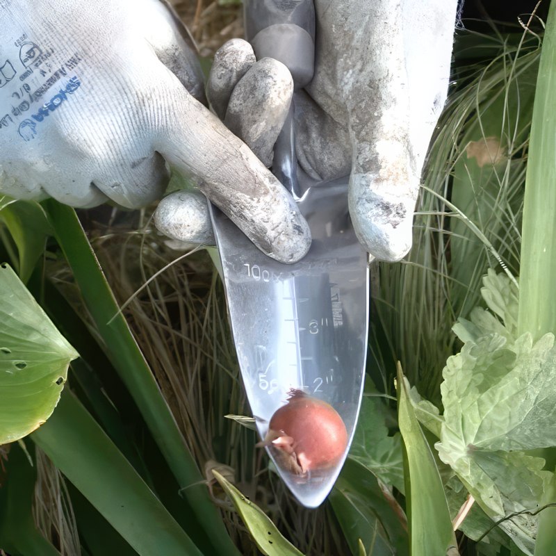 plantning af blomsterløg