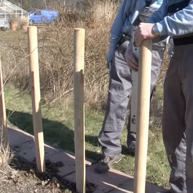 hegn pileflet stolper