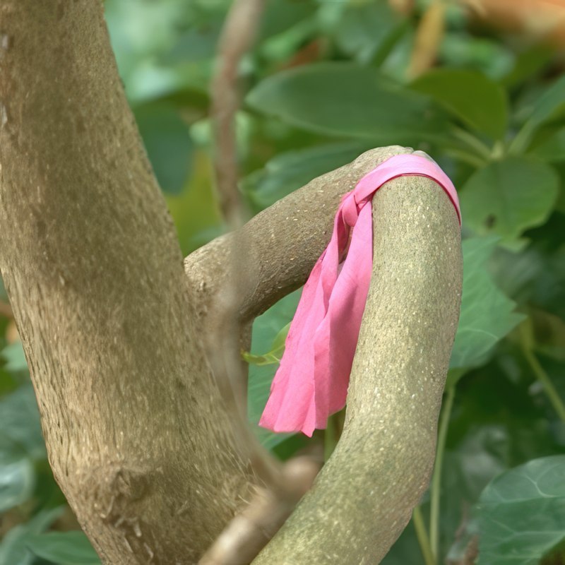 Kraftig beskärning av rhododendron