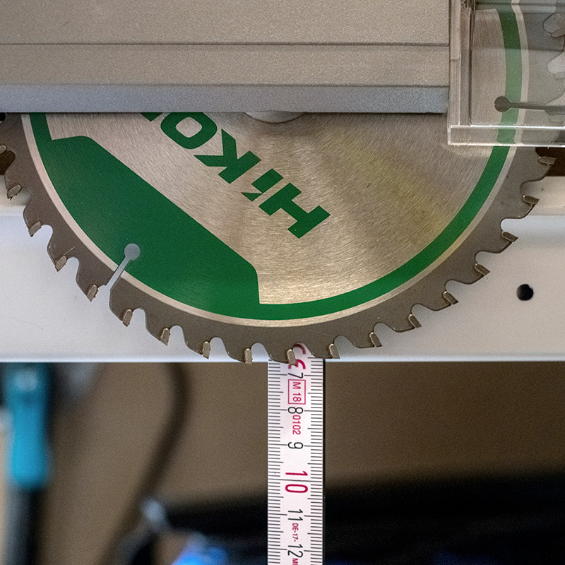 HIKOKI C3606DPA DYKSAV PÅ BATTERI