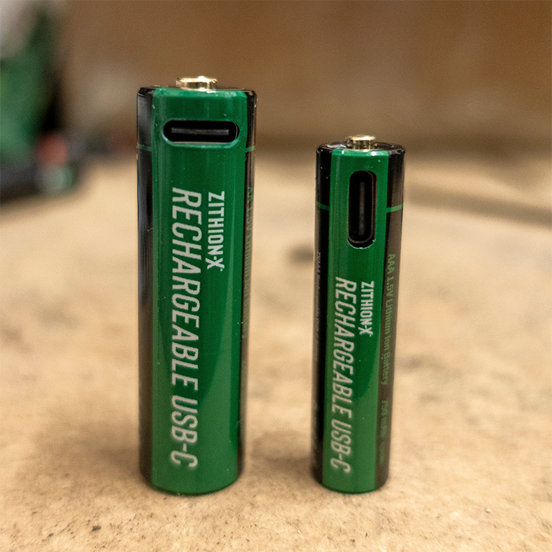 COAST ZITHION-X GENOPLADELIGE BATTERIER