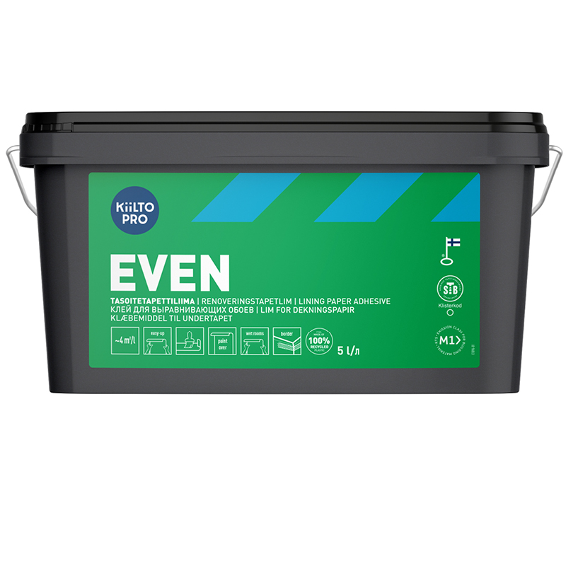 Lasikuitutapettiliima märkätilat