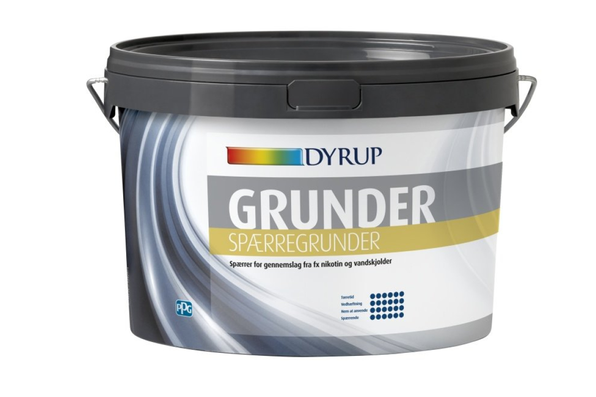 Maling med spærregrunder