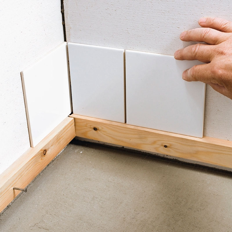 Undgå små fliser i kanterne