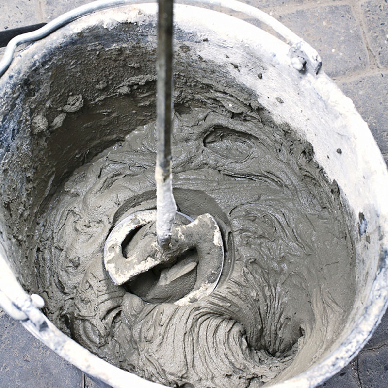 Boremaskine i laveste gear