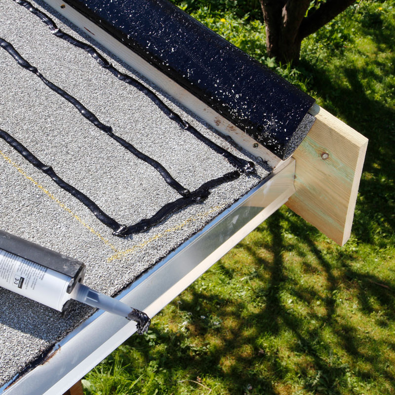 Nyt tagpap oven på gammelt