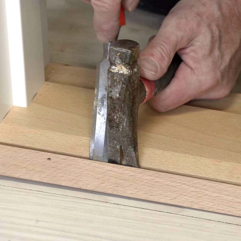 Montering af fejeliste