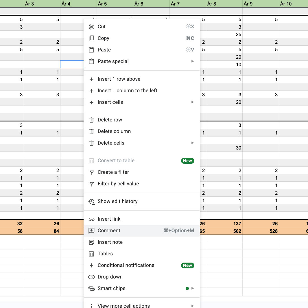 Legg til kommentarer