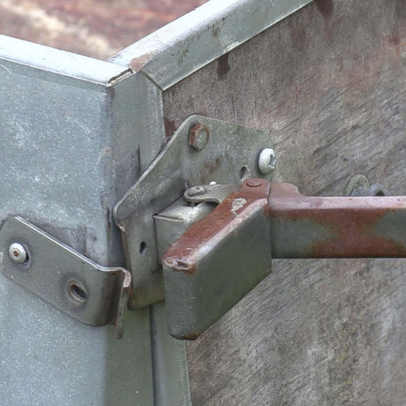 Trailer hængsel: Hængslet har givet op