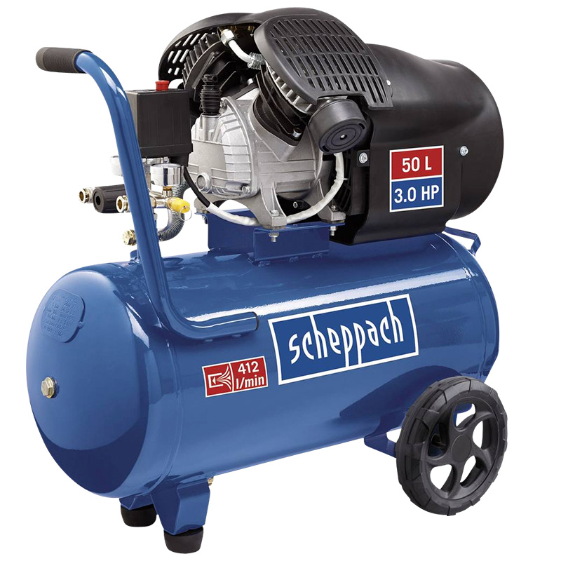 Scheppach HC52DC: Kompressor i mellanklassen