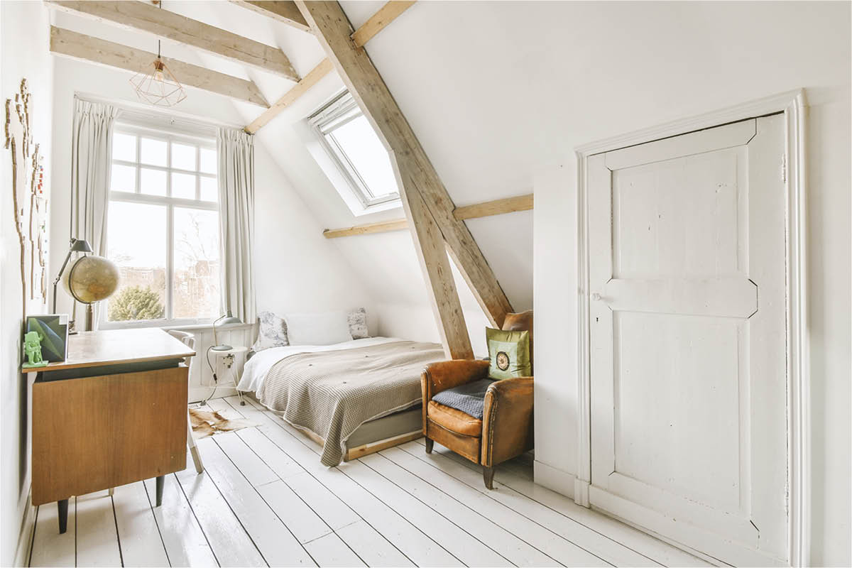 25 ekstra m2 på loftet