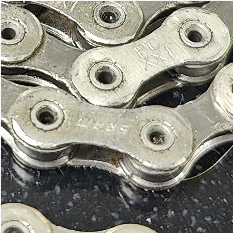 Ultraäänipesuri pyörän ketju: Jälkeen