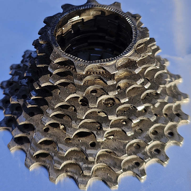 Ultraäänipesuri pyörän kasetti: Ennen