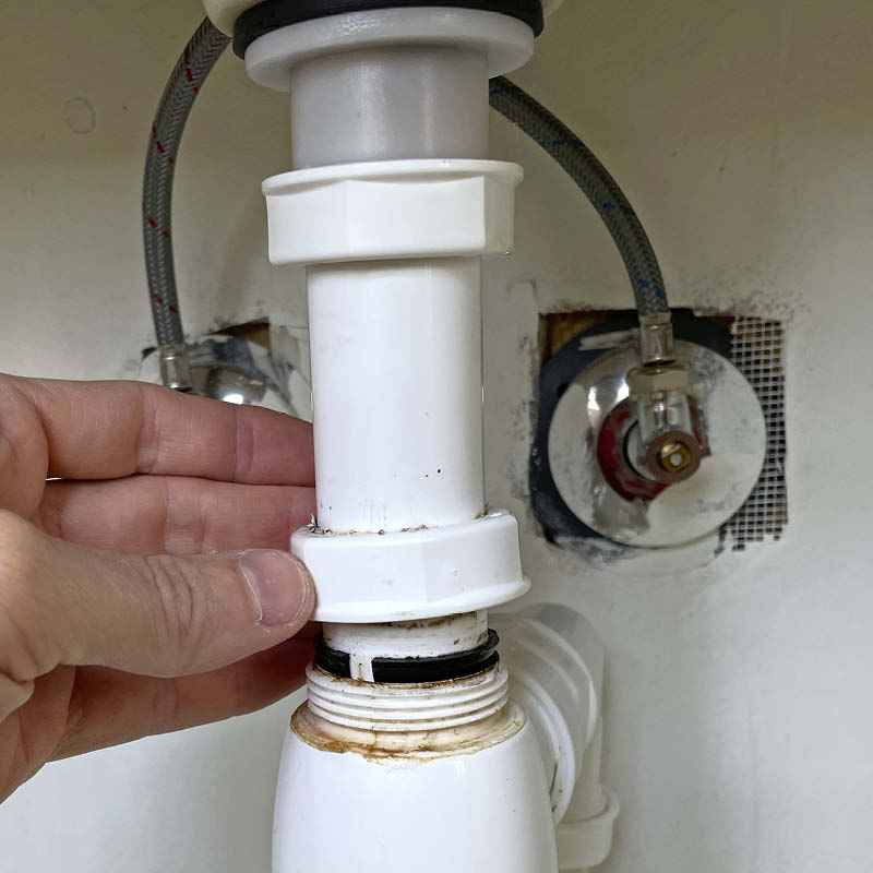 Stopp i vasken köket