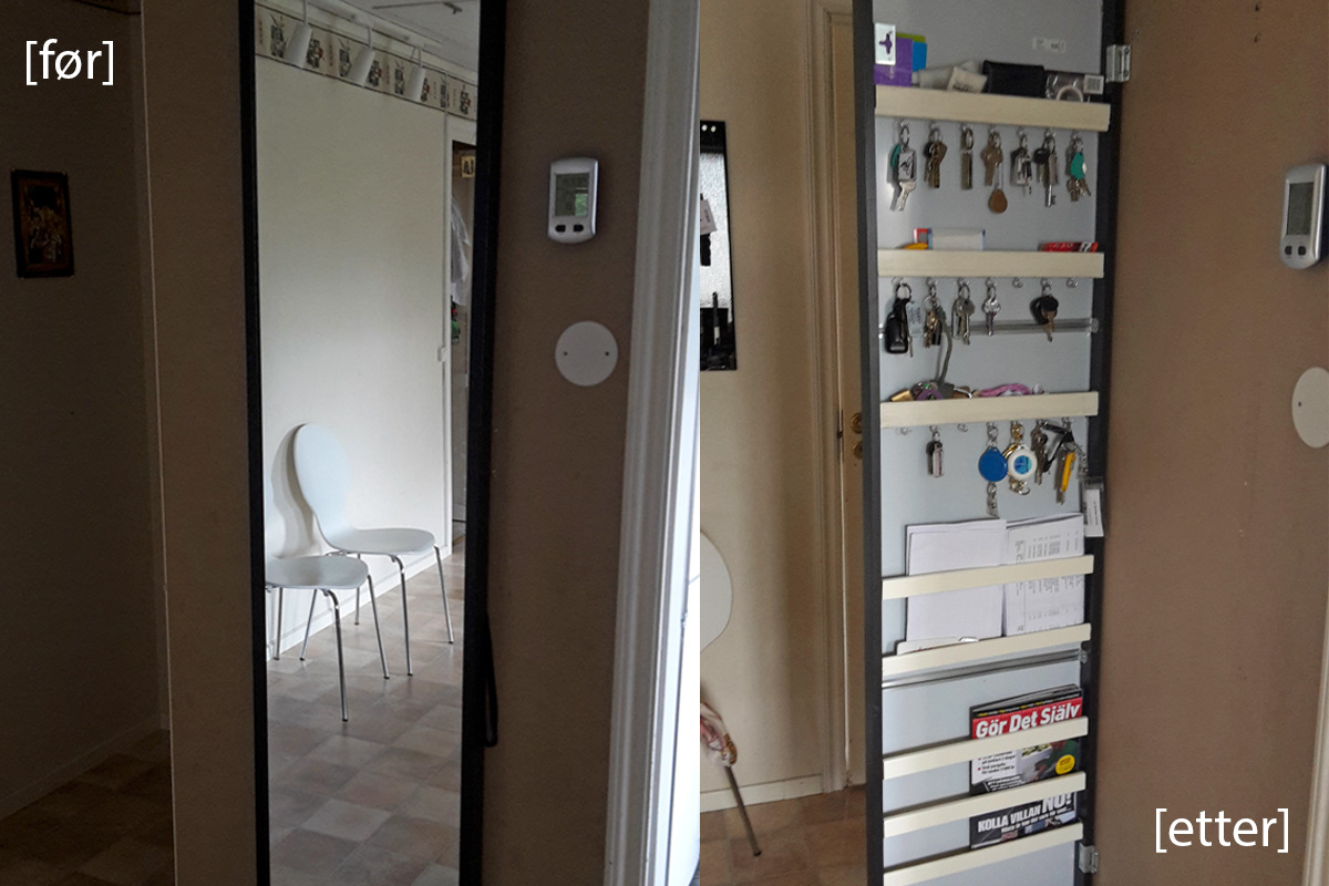 Smart oppbevaring av nøkler