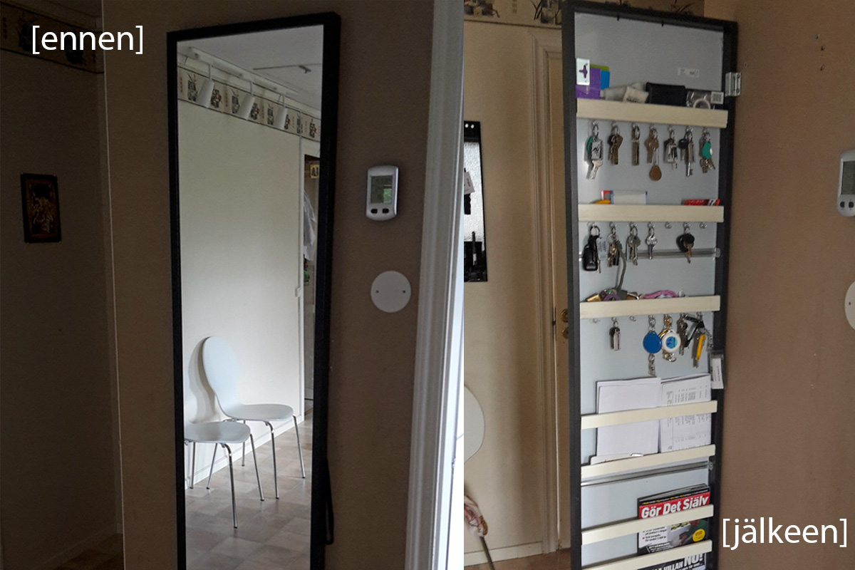 Fiksu säilytyspaikka avaimille