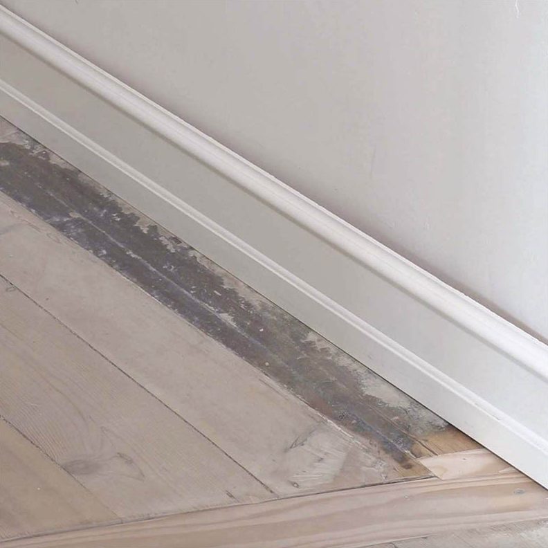 Hiomaton lattialauta: Yksittäinen lattialauta näyttää aivan erilaiselta