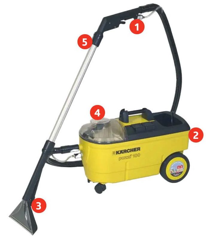 Karcher tæpperenser