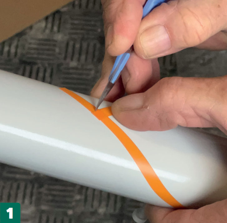 Polkupyörän maalaus: Tee terävät reunat Fine Line -suojausteipillä