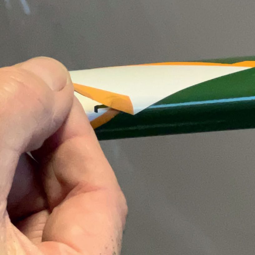 Polkupyörän maalaus: Poista suojausteipit