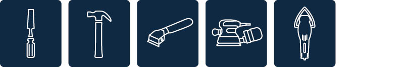 Slipa och olja tröskel