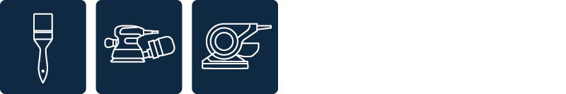 Reparation af lakeret bordplade