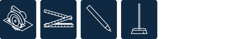 Knust plastrute i drivhuset