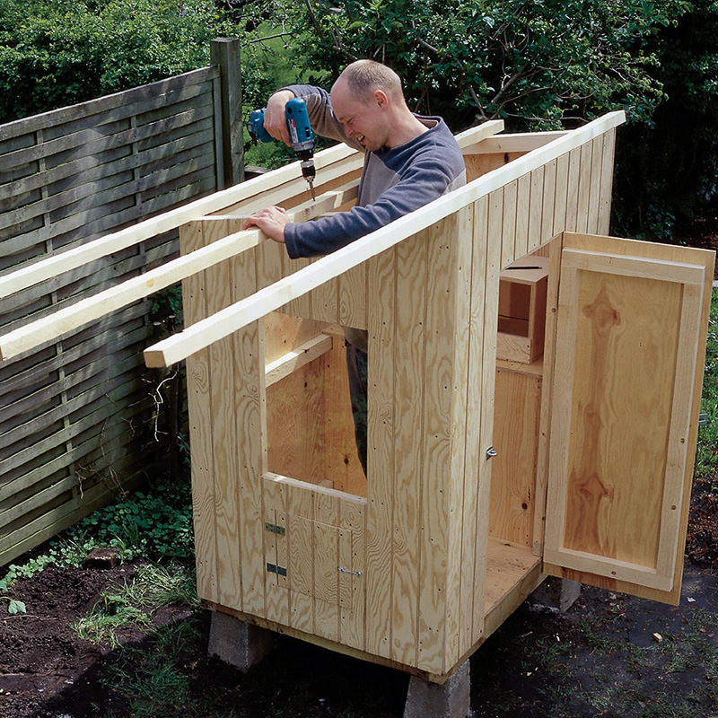 Kanatarhan rakentaminen: Kattolevyn kannatinrimat