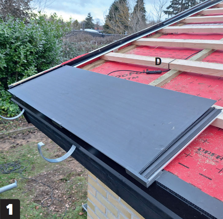 Solceller på tak: Start fra bunnen. Siden er underordnet