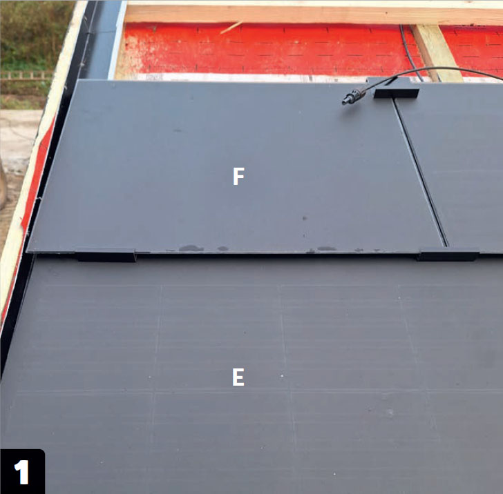 Solceller tak: Start rekke to