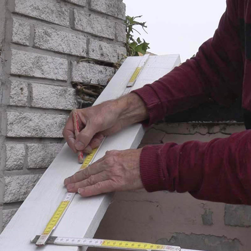 Råddent sternbræt: Overfør målene til det nye sternbræt