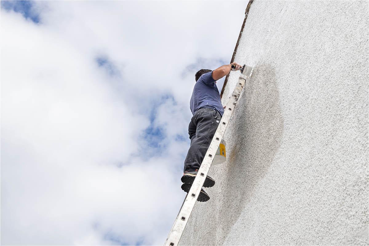 Stige, stillads eller lift