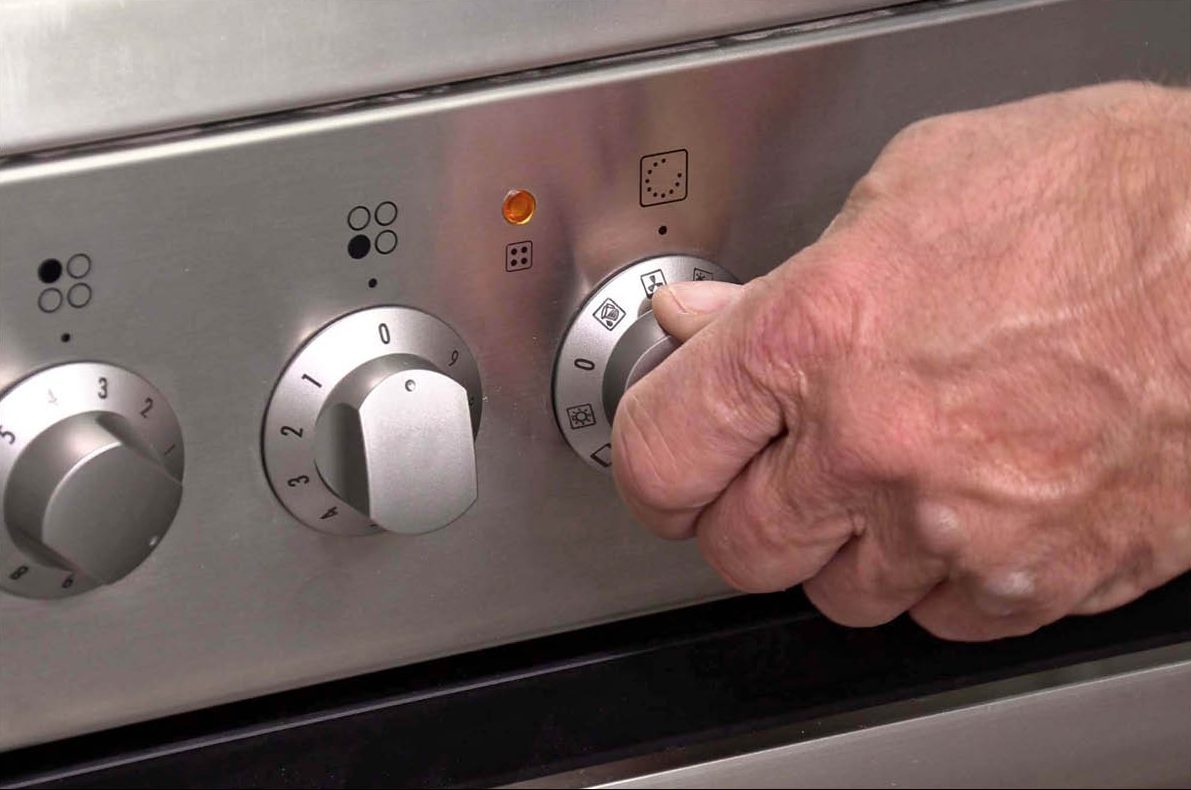Defekte drejeknapper til komfur