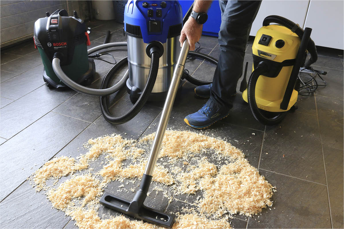 Værkstedsstøvsugeren