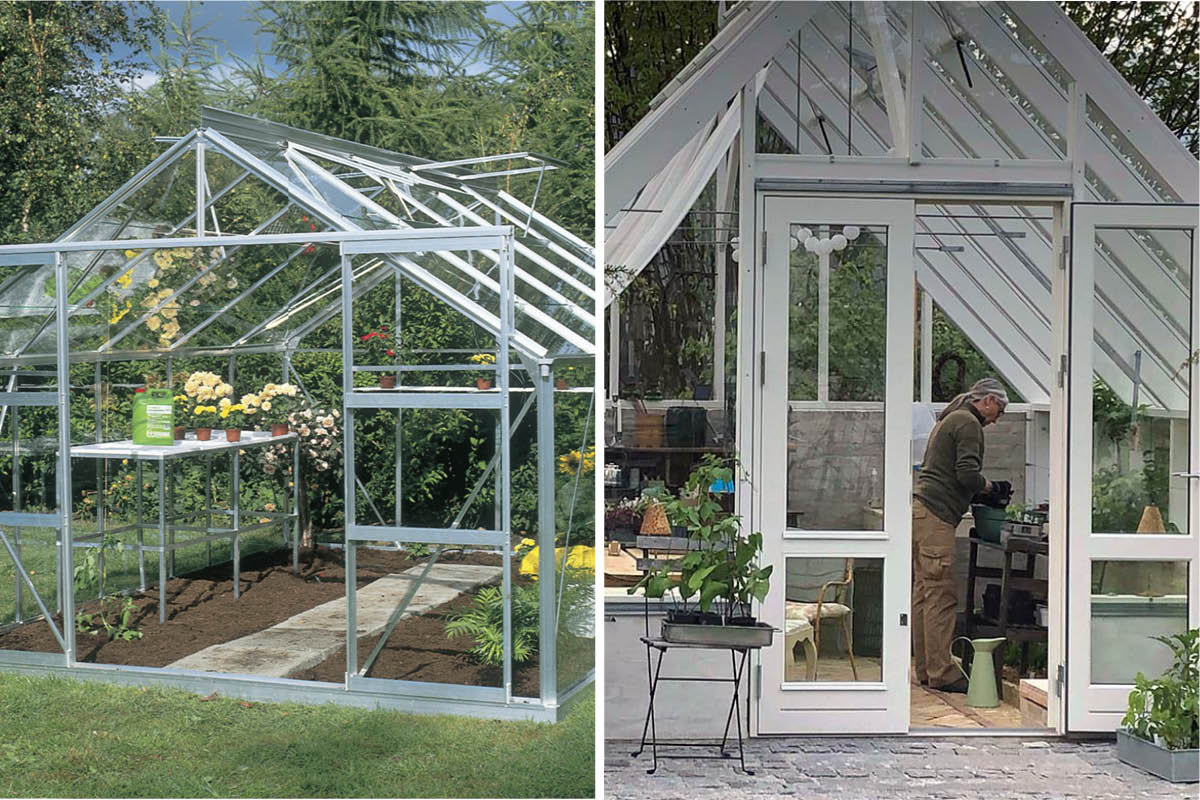 Forskjell på orangeri og drivhus