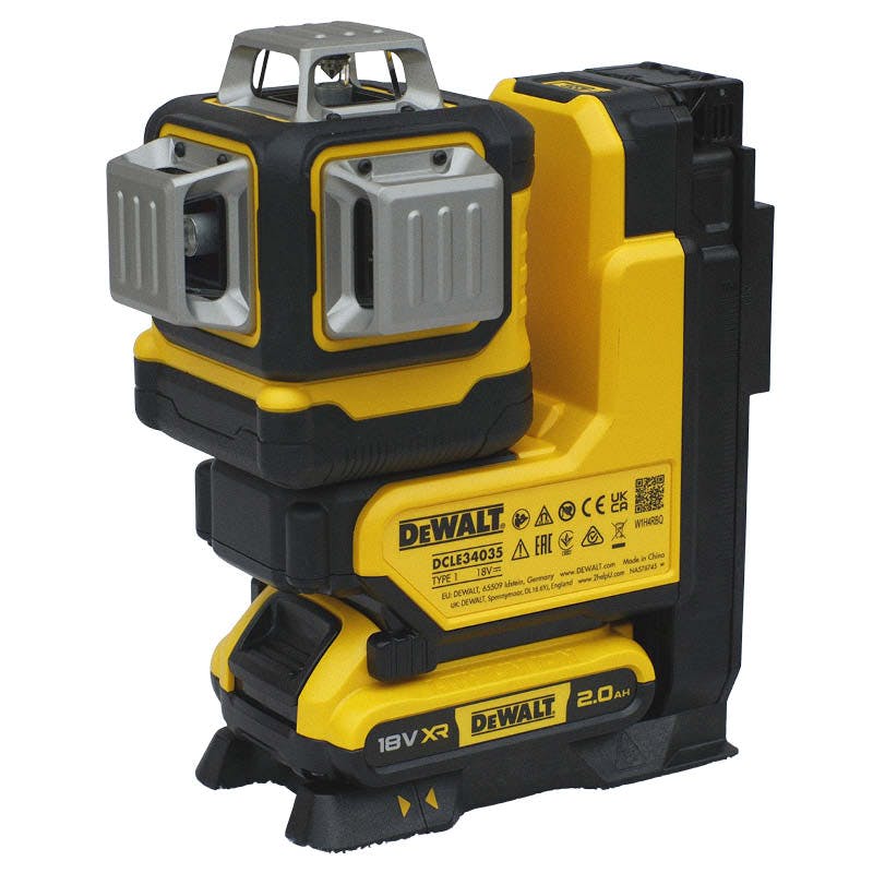 360 grader laser test: DeWalt DCLE34035D1-QW