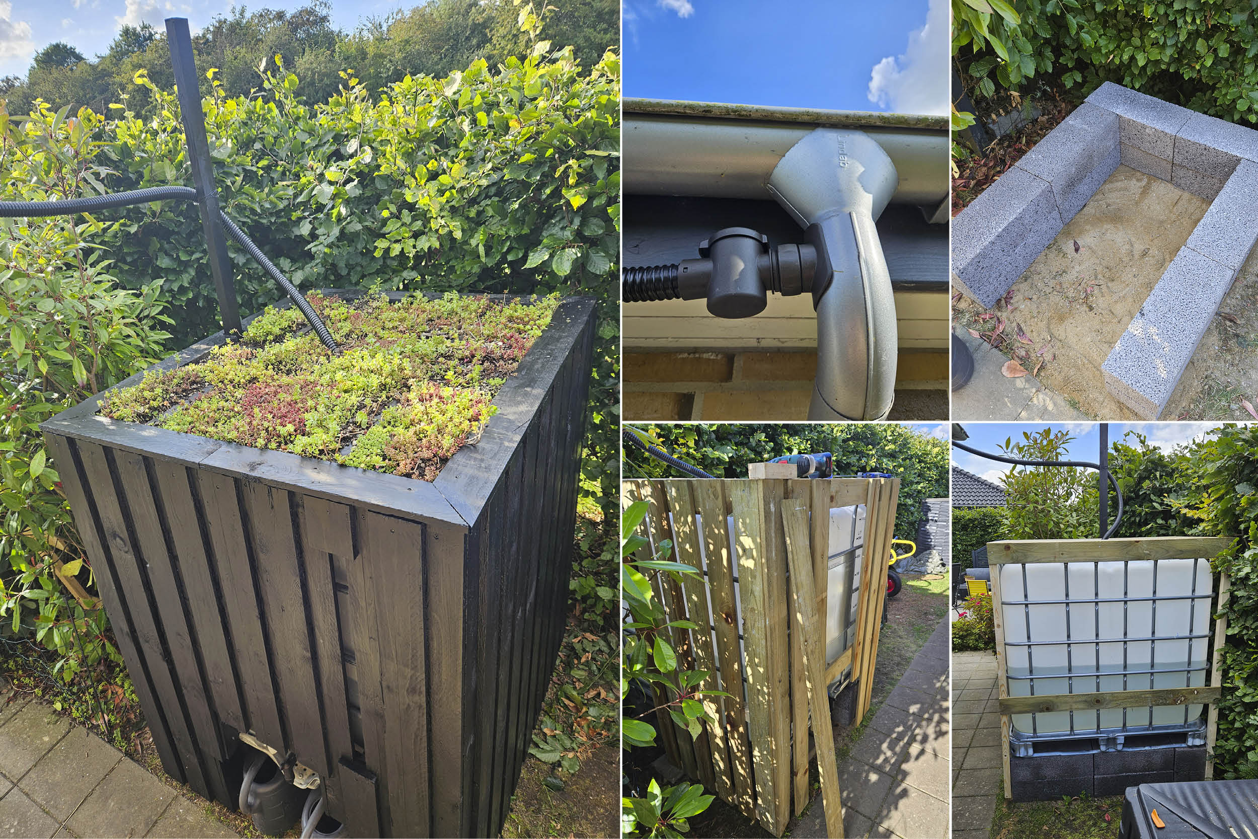 Sadevesitynnyri viherkatolla