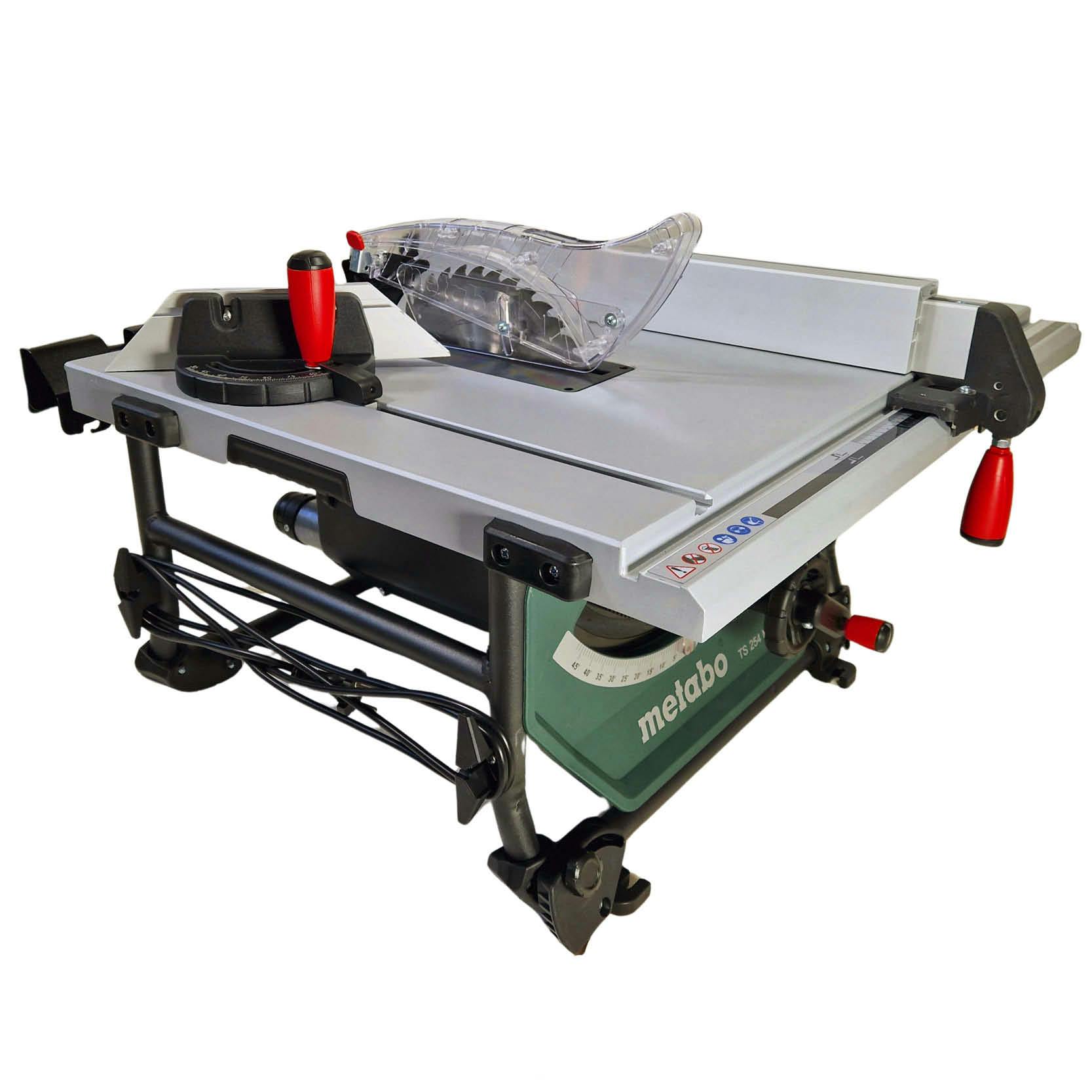 Test av bordscirkelsågar: Metabo TS 254 M