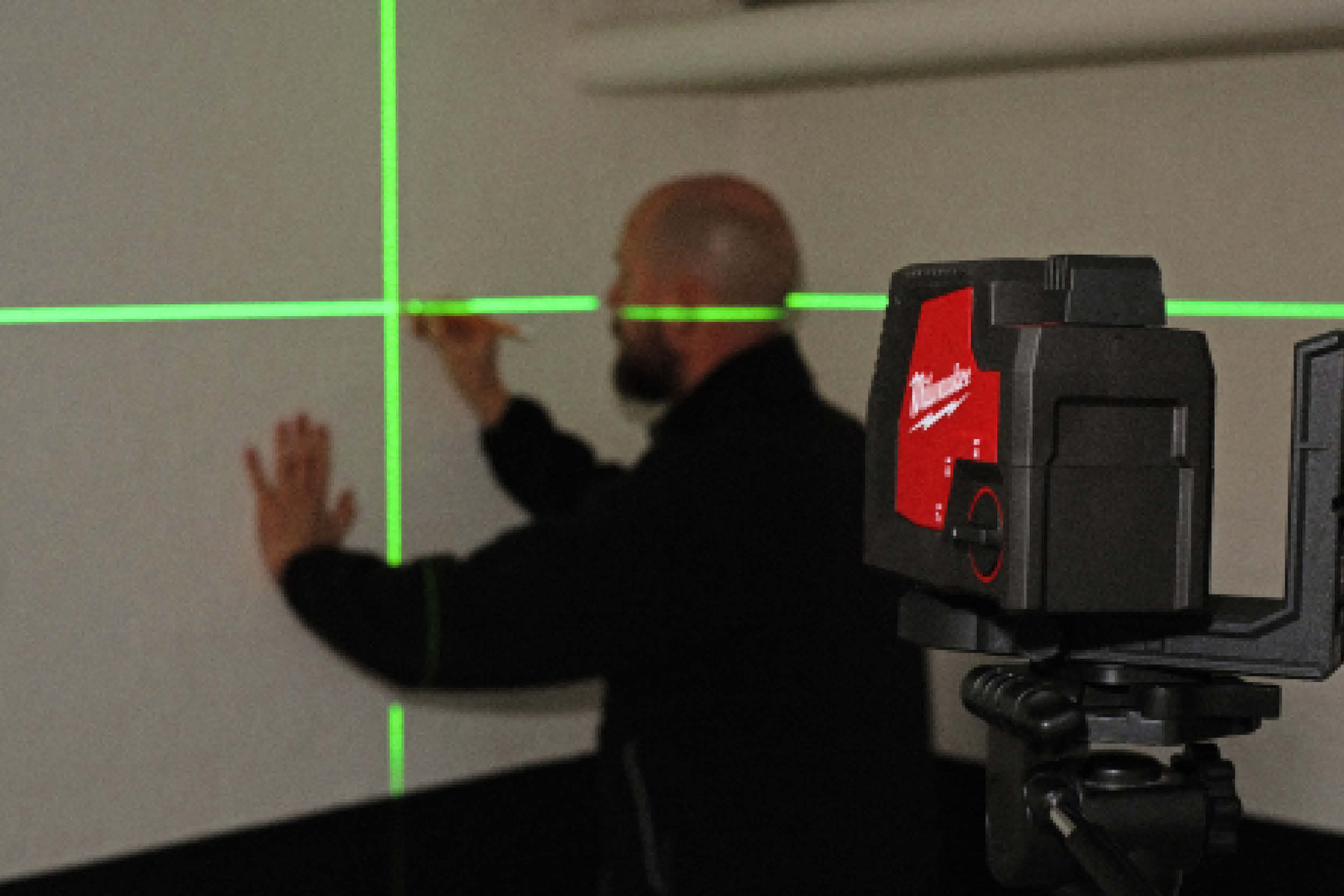 Test af professionelle krydslasere