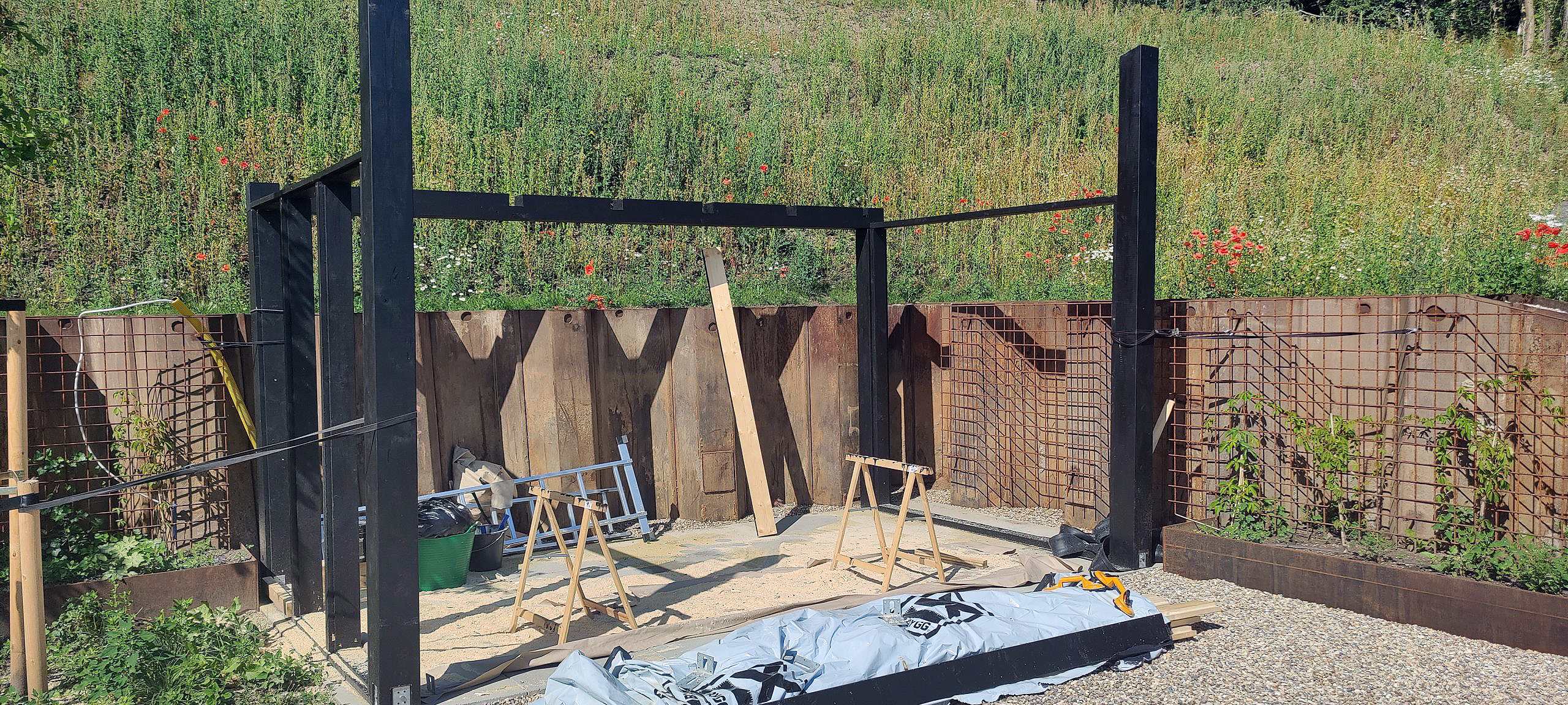 Orangeri med tilpassede rammer