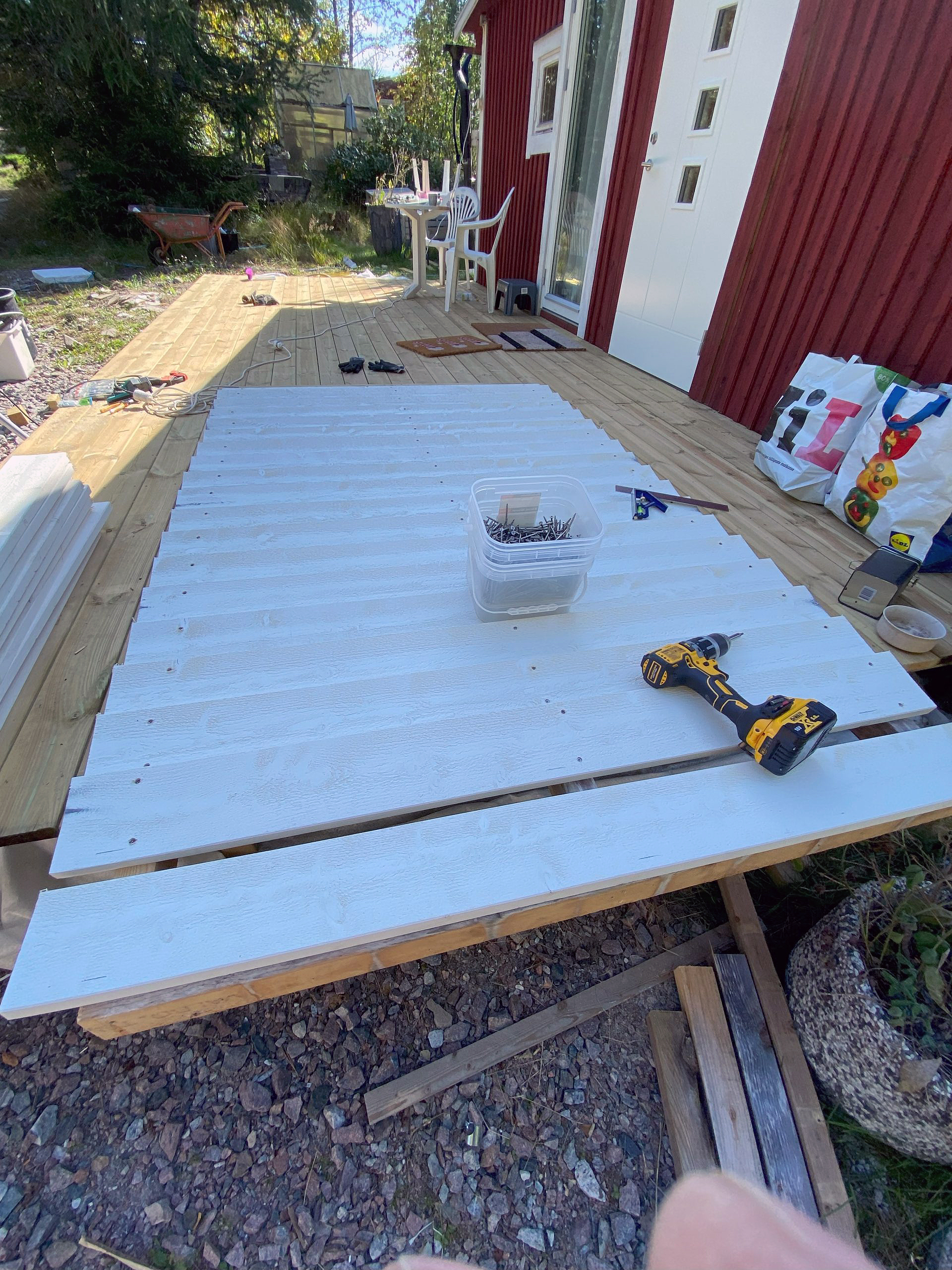 Hurtigt brændely af paller