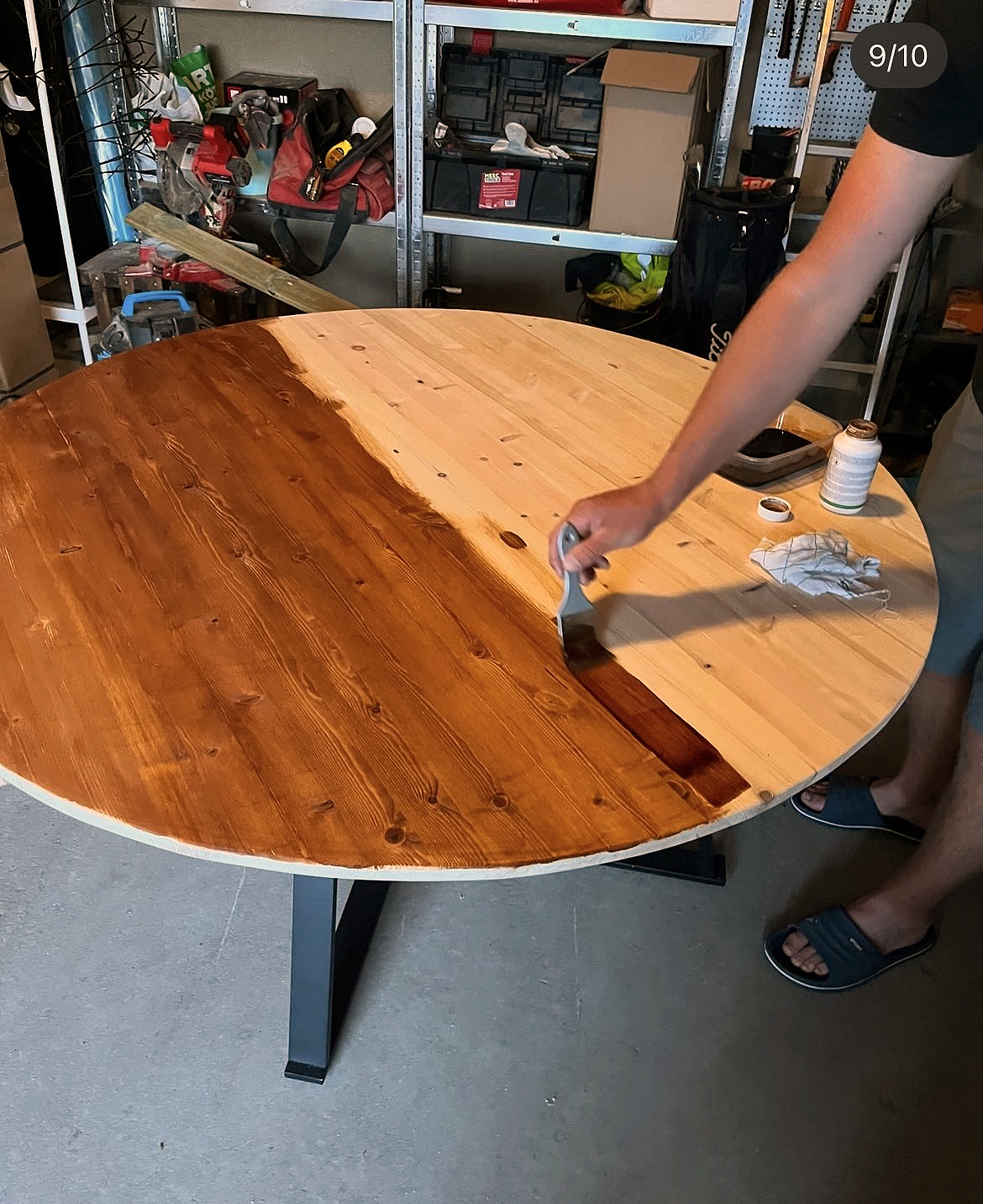 Enkelt og billigt spisebord