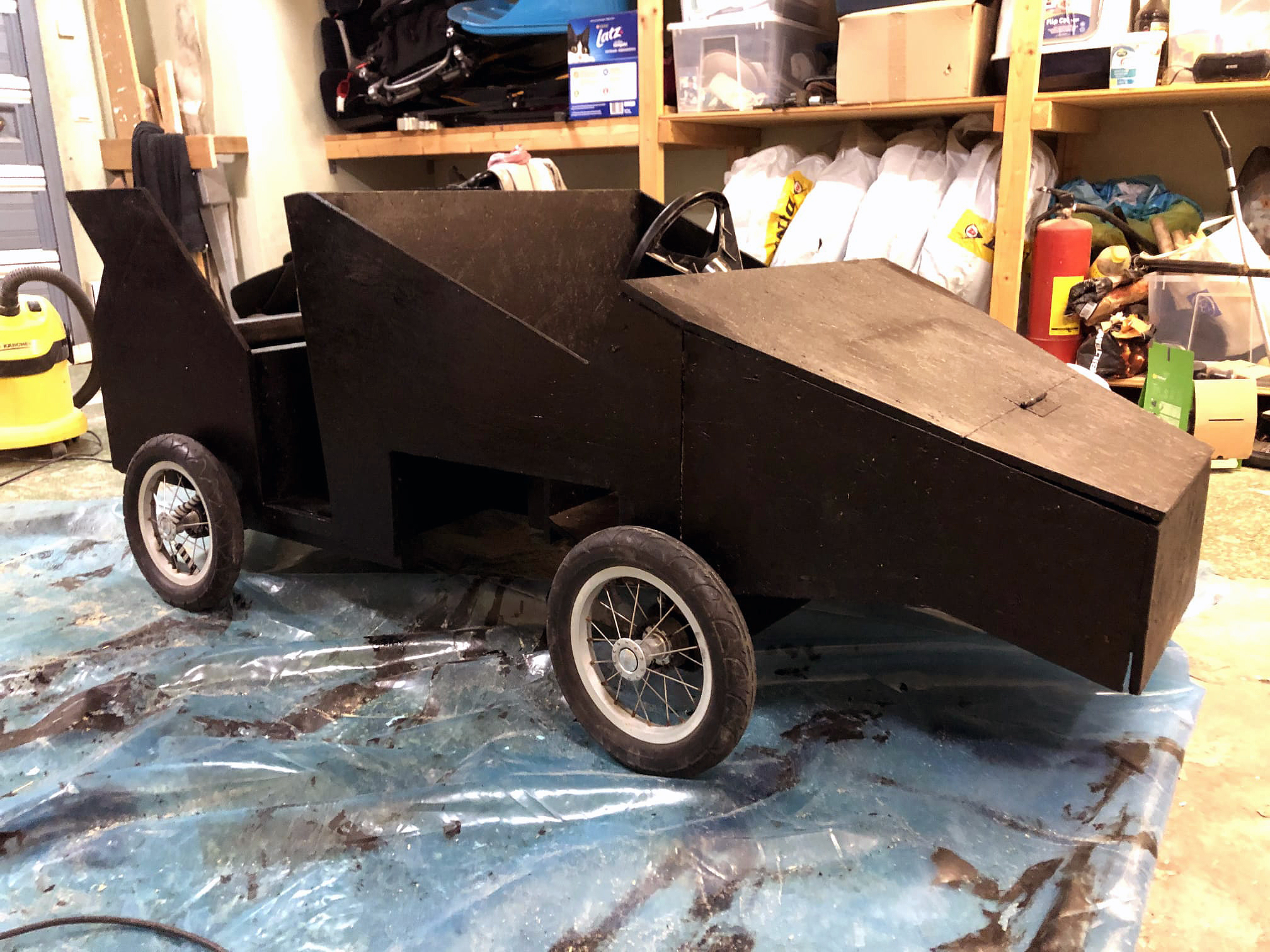 Elektrisk sæbekassevogn