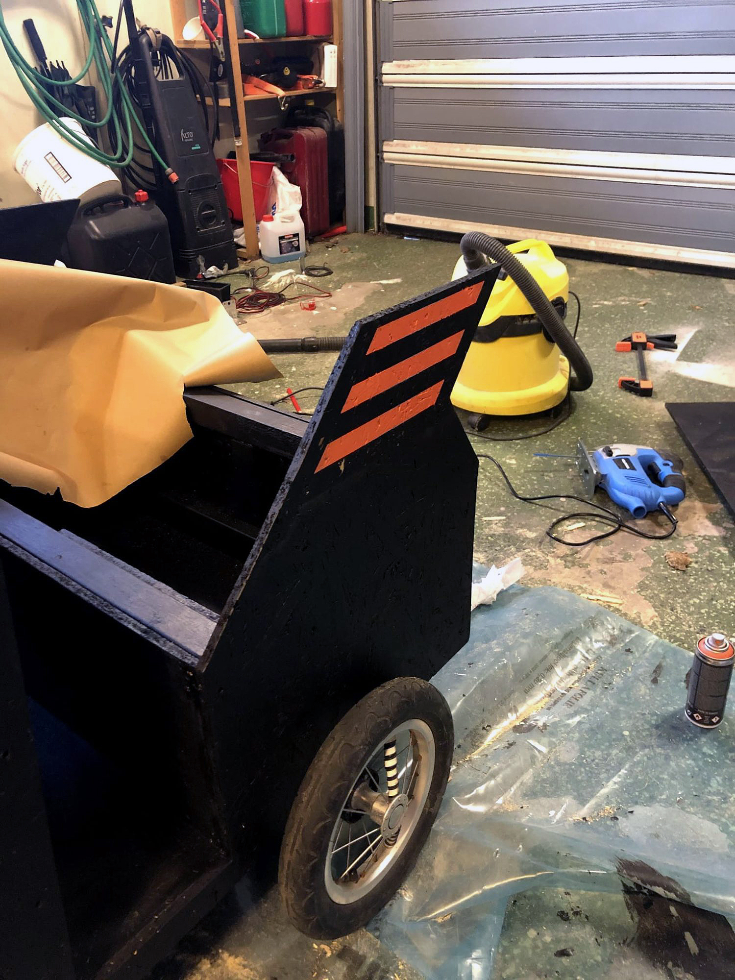 Elektrisk sæbekassevogn