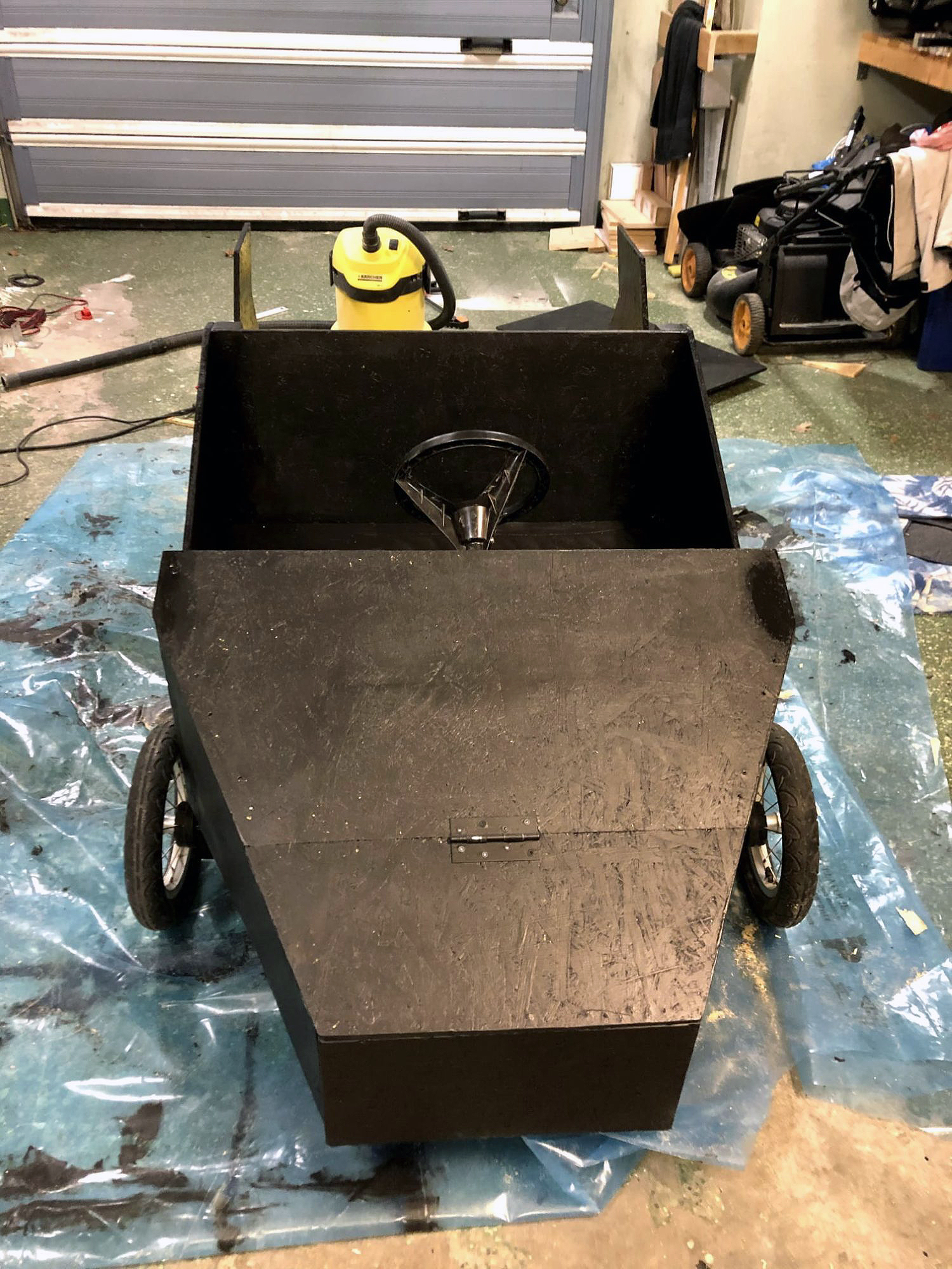 Elektrisk sæbekassevogn