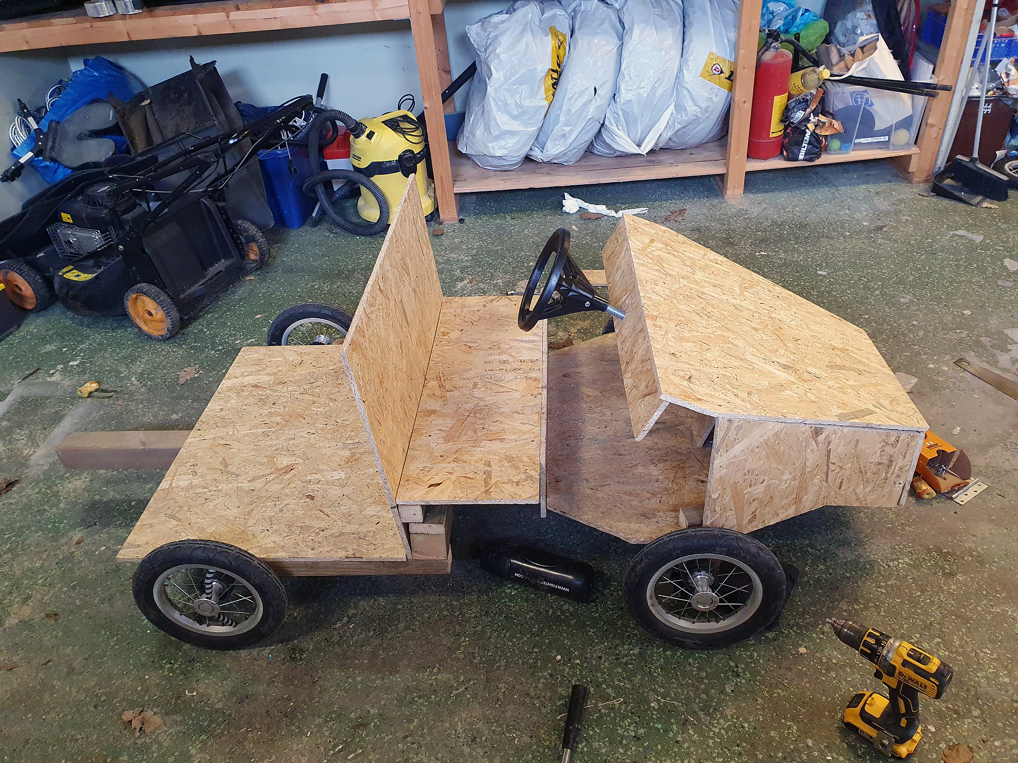 Elektrisk sæbekassevogn