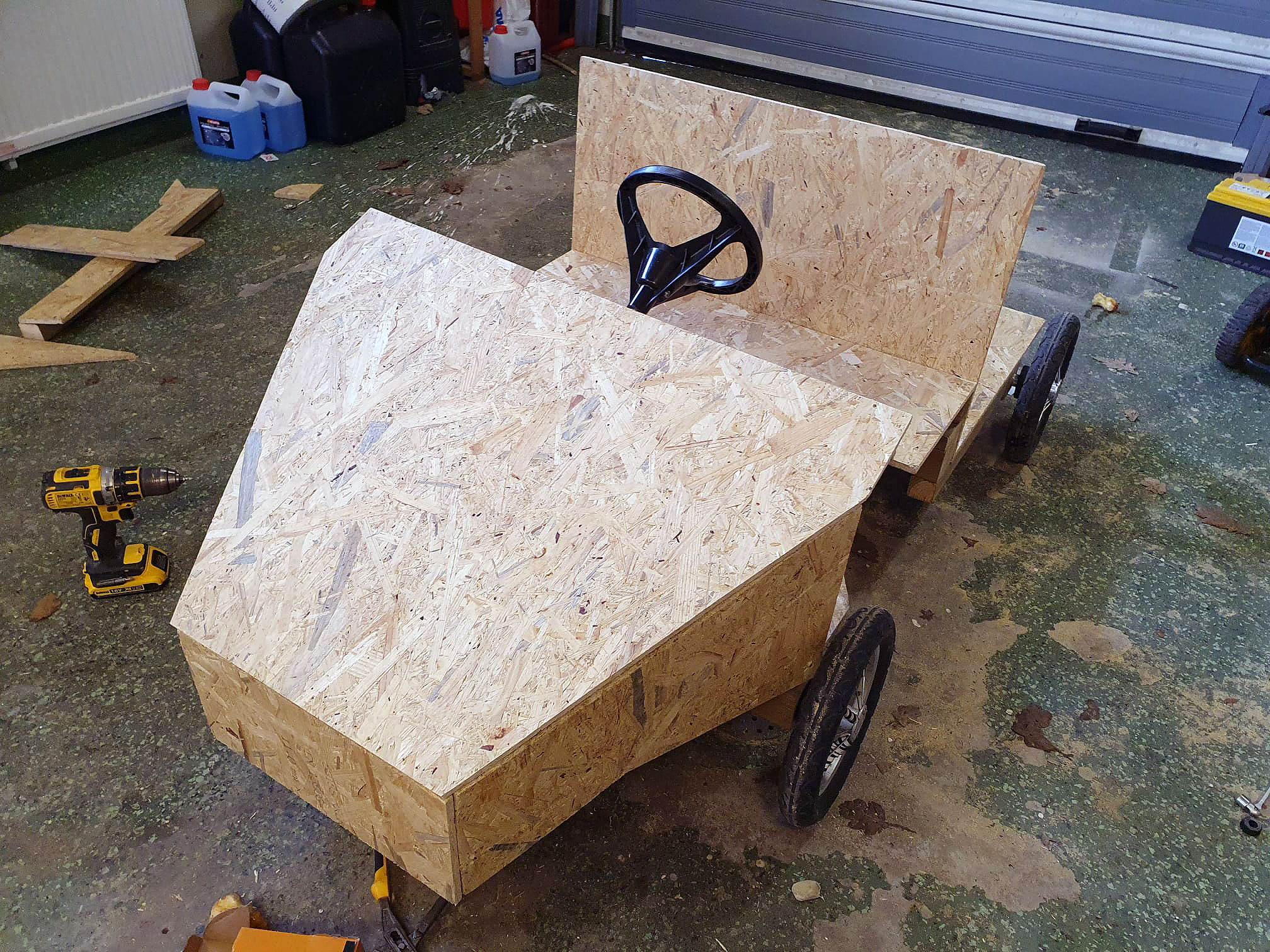 Elektrisk sæbekassevogn